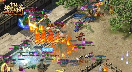 贪玩《蓝月传奇》帮会