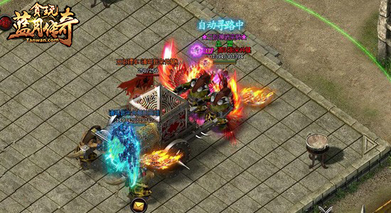 贪玩《蓝月传奇》金猪