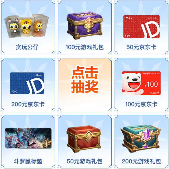 抽奖奖品
