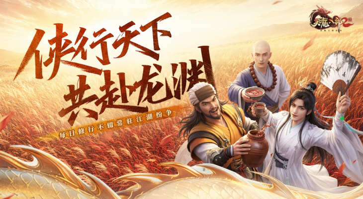 侠行天下，共赴龙渊！《天龙八部2：飞龙战天》签到领好礼集分兑珍宝！