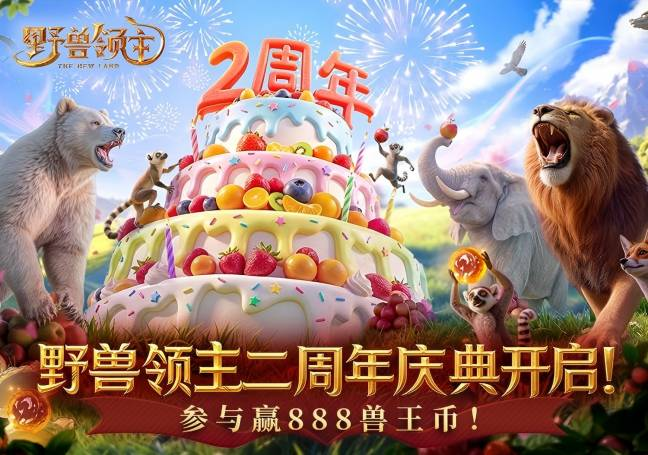二周年庆典开启！参与赢888兽王币