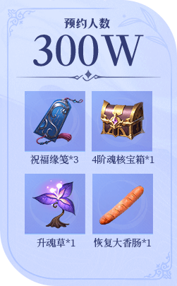 预约人数300W